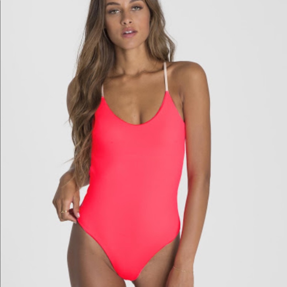 BLUE ‘just a hint’ billabong one piece